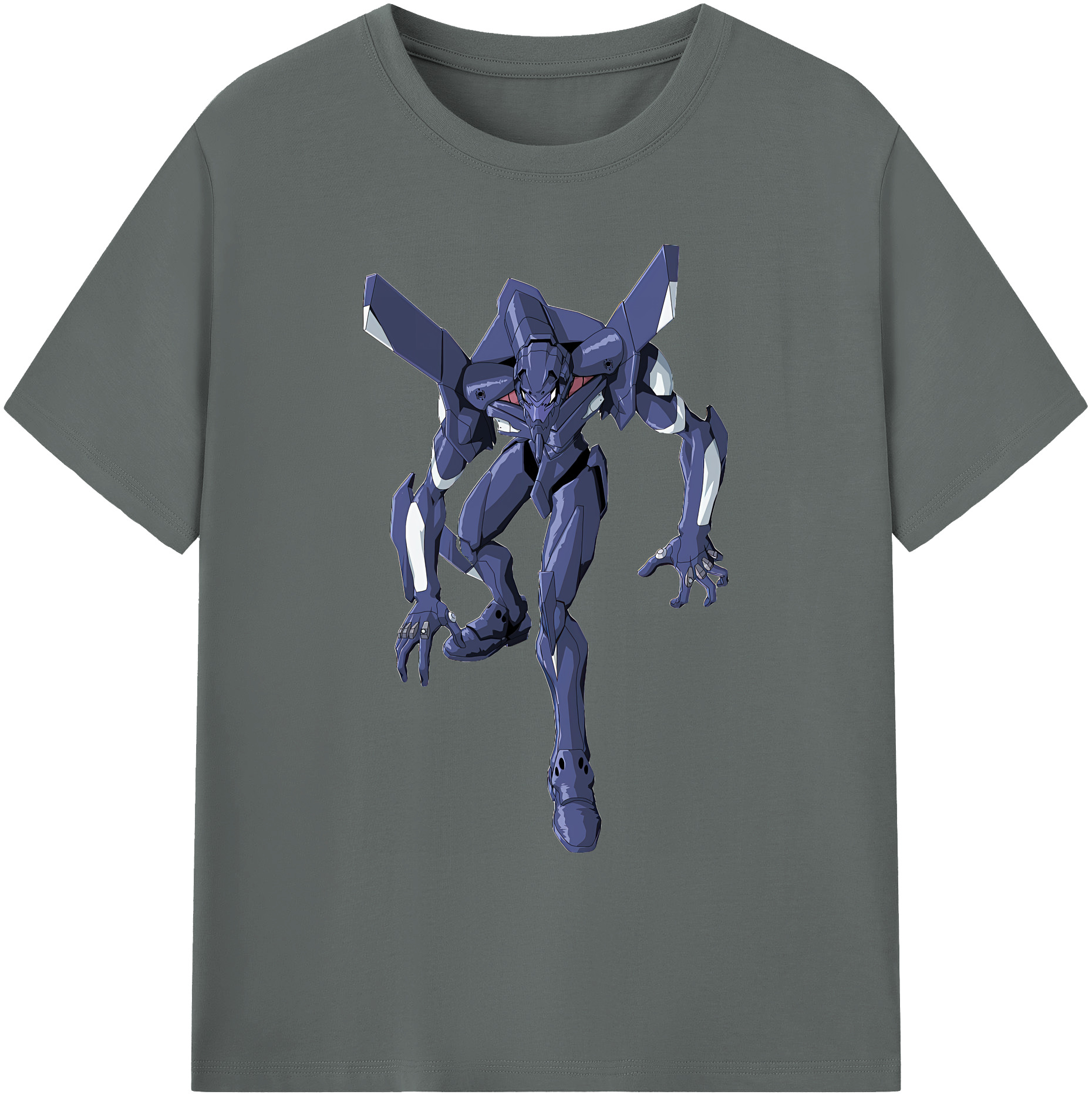 （画像用） EVA 新世紀エヴァンゲリオン 綿100％ メンズ半袖Tシャツ｜肌触りやわらか＆通気性